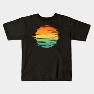 Rainbow Sunset Kids T-Shirt